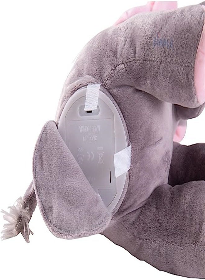 Goolsky Goolsky Baby Animated Stuffed Plush Singing Peek A Boo Elephant Interactive Musical Peek-a-Boo for Toddlers with Moving Ears, Adorable Stuffed Animal Toy  - Image 5