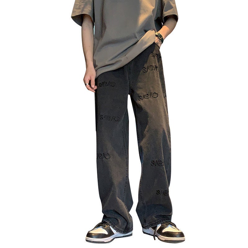 Unisex Casual Daily Denim Jeans - Image 4