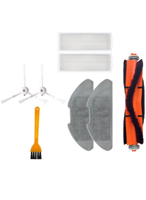 VEKTA Replacement Parts Kit Compatible for Mi Robot VacuumMop 2 ProMJST1SHW Includes Filters Bristle Brush Mop Cloths Side Brushes and Cleaning Tool