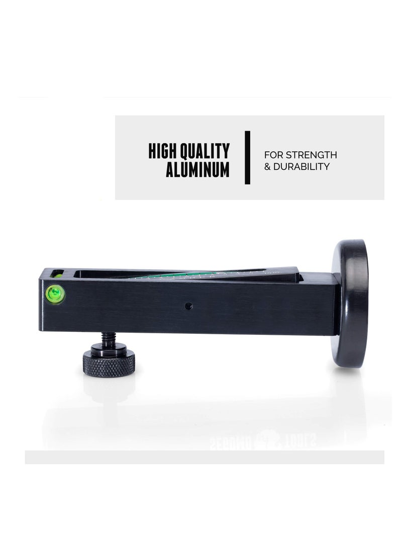 Captaintech - Adjustable Universal Magnetic Camber Gauge - Magnetic Alignment Tool for Cars, Caster Wheel Measurement, and Camber Adjustment - Essential for Accurate Vehicle Alignment. - Image 1