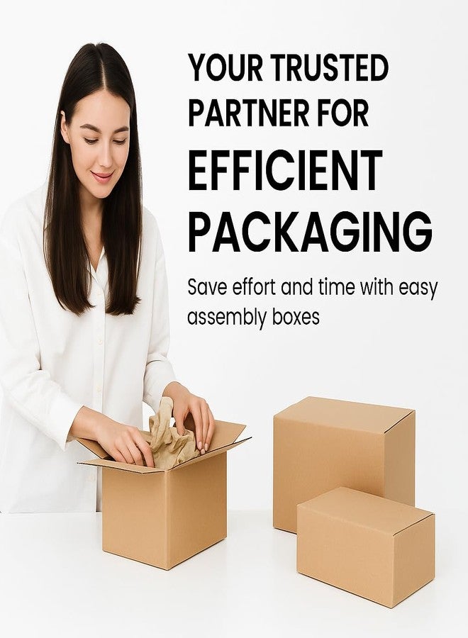 POWERLON صندوق كرتون مموج قوي من باورلون® مكون من 5 طبقات، مقاس 27 × 13 × 14 بوصة، للتعبئة والنقل والشحن والتحريك، متعدد الاستخدامات (عبوة من 3 قطع) - Image 3