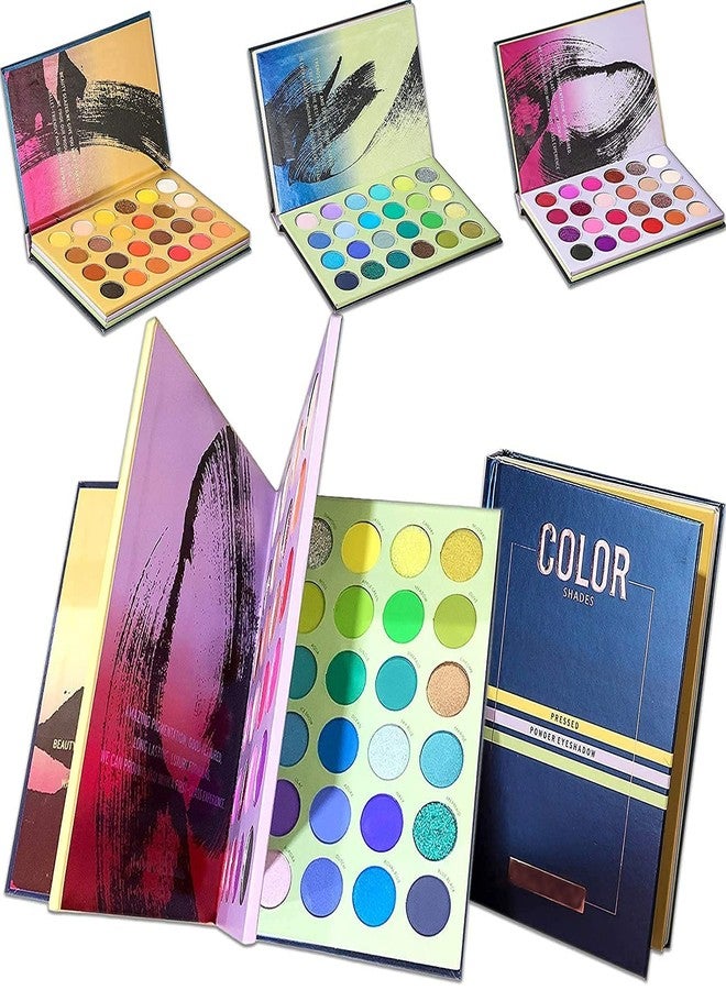 AFFLANO 72 Colors Matte & Shimmer Pigmented Beauty EyeShadow Color Icon Book Eye Shadow Palette - Image 3