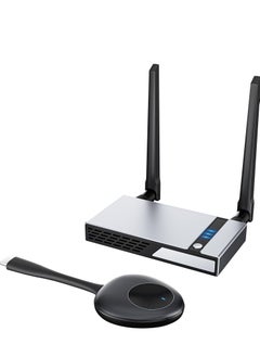 Wireless HDMI Transmitter and Receiver, Extender Kit 1080P@60Hz - Transmit Video and Audio 165Ft/50M from Camera, Smartphone, PS3/4, PC to TV/Monitor/Projector