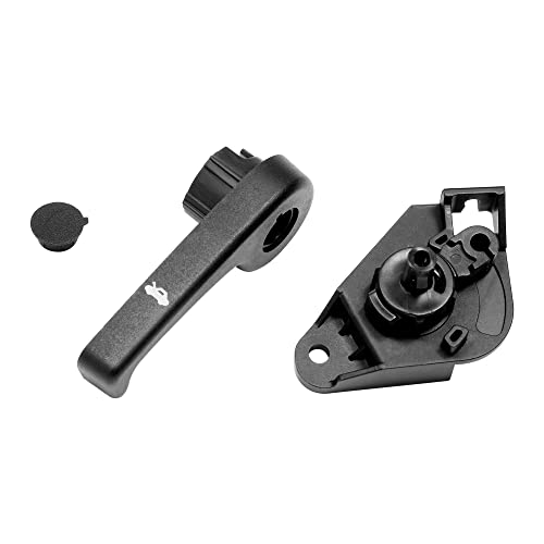 Gledewen مقبض فتح غطاء المحرك، متوافق مع فورد فيusion 2013-2019، لينكولن MKZ، مع قاعدة تثبيت | استبدال# HS7Z-16B626-A، DS7Z-99042C74-A مجموعة قفل غطاء المحرك مقبض الفتح - Image 1