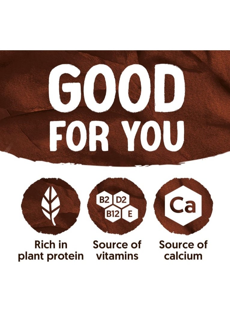 ألبرو شوكولاتة ألبرو الداكنة باللوز، نباتية 100%، خالية من اللاكتوز - 1 لتر - Image 2