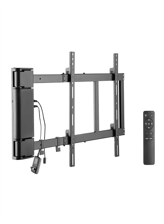 Skill Tech SH M03GR Motorized Panning TV Wall Mount with Remote Control for 32–60 Inch LED/LCD Screens, VESA 600x400, Max Load 40kg – Black  - Image 1