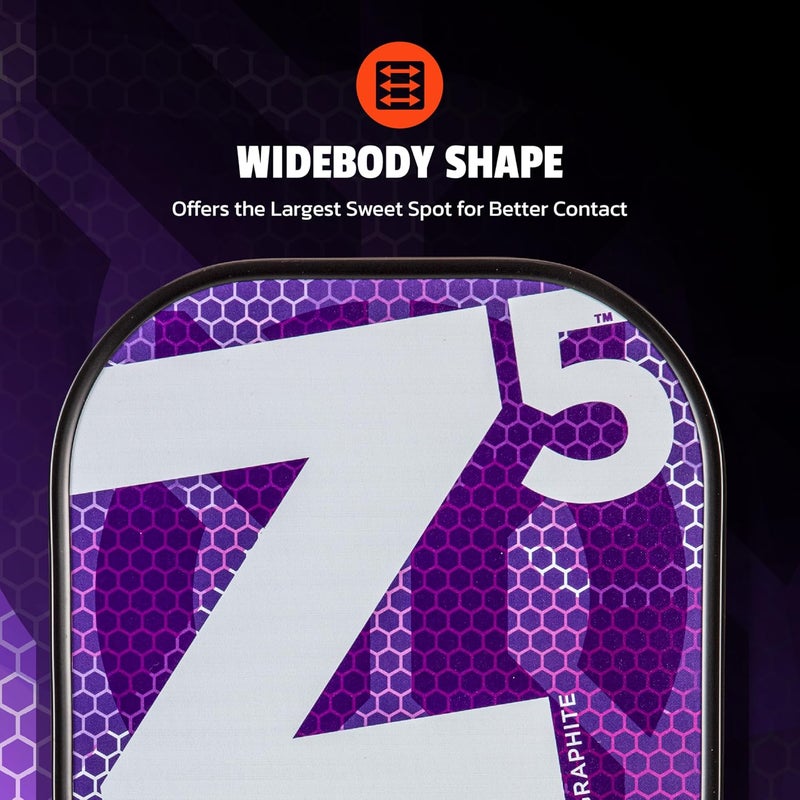 Onix Graphite MOD Z5 Graphite Carbon Fiber Pickleball Paddles with Cushion Comfort Pickleball Paddle Grip - Image 4