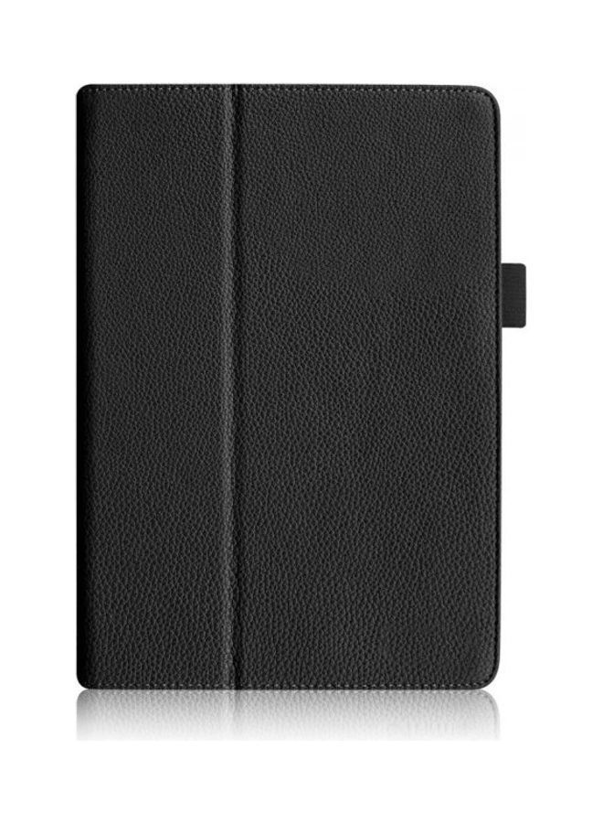 NIBEMINENT 2-Pack Leather Folio Stand Case Cover and Screen Protector for Huawei MatePad T8 Black - Image 2