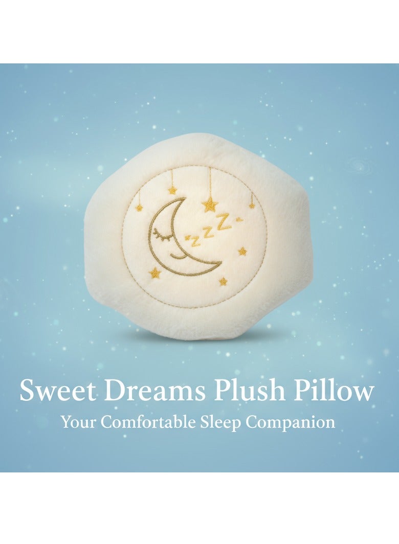 حزام المغص للرضع الأطفال بنواة الكرز، حزام مغص الاطفال مصنوع من قطن نقي قابل للتعديل بنسبة 100٪،حزام منع المغص،  وسادة تدفئة لبطن الرضيع لتخفيف الغازات والمغص (قمر) - Image 4