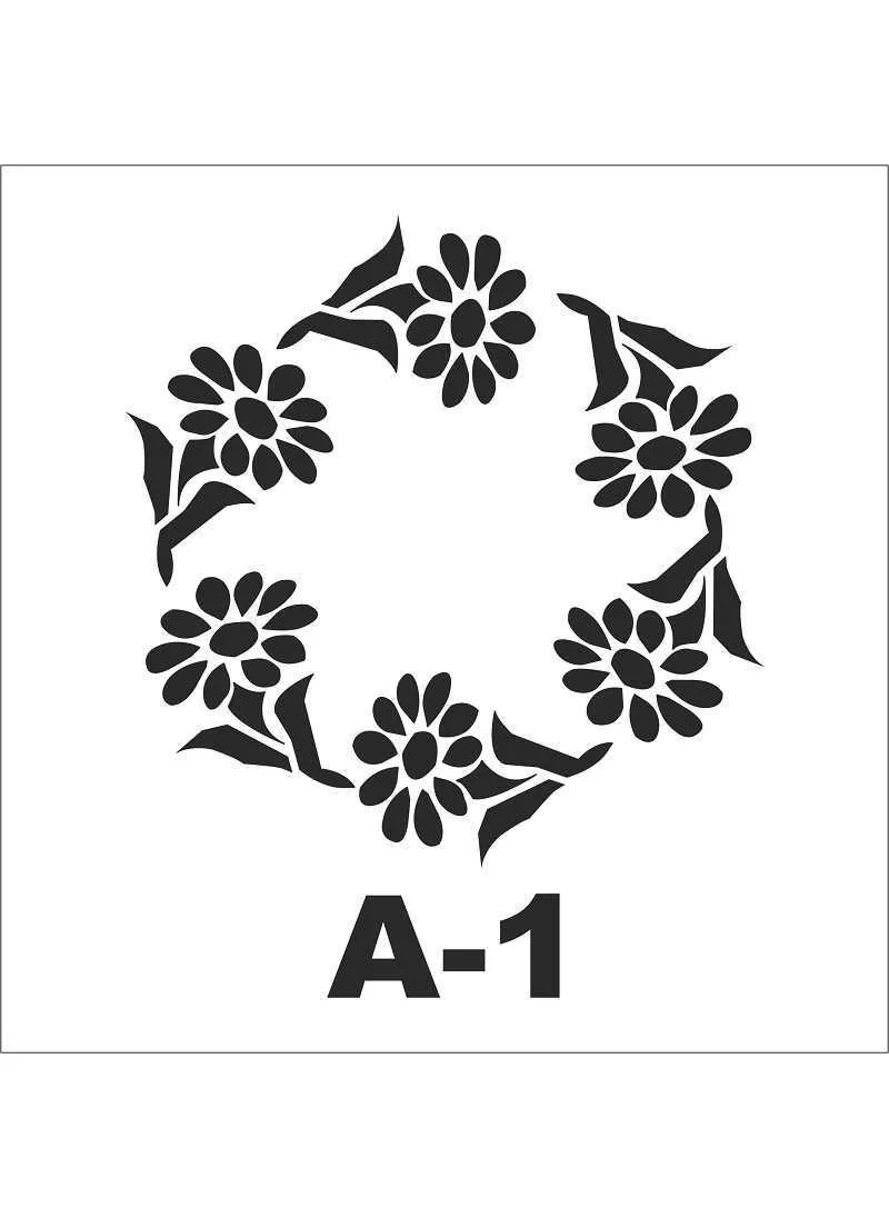 Artebella A-1 Stencil A Series 20x20 cm