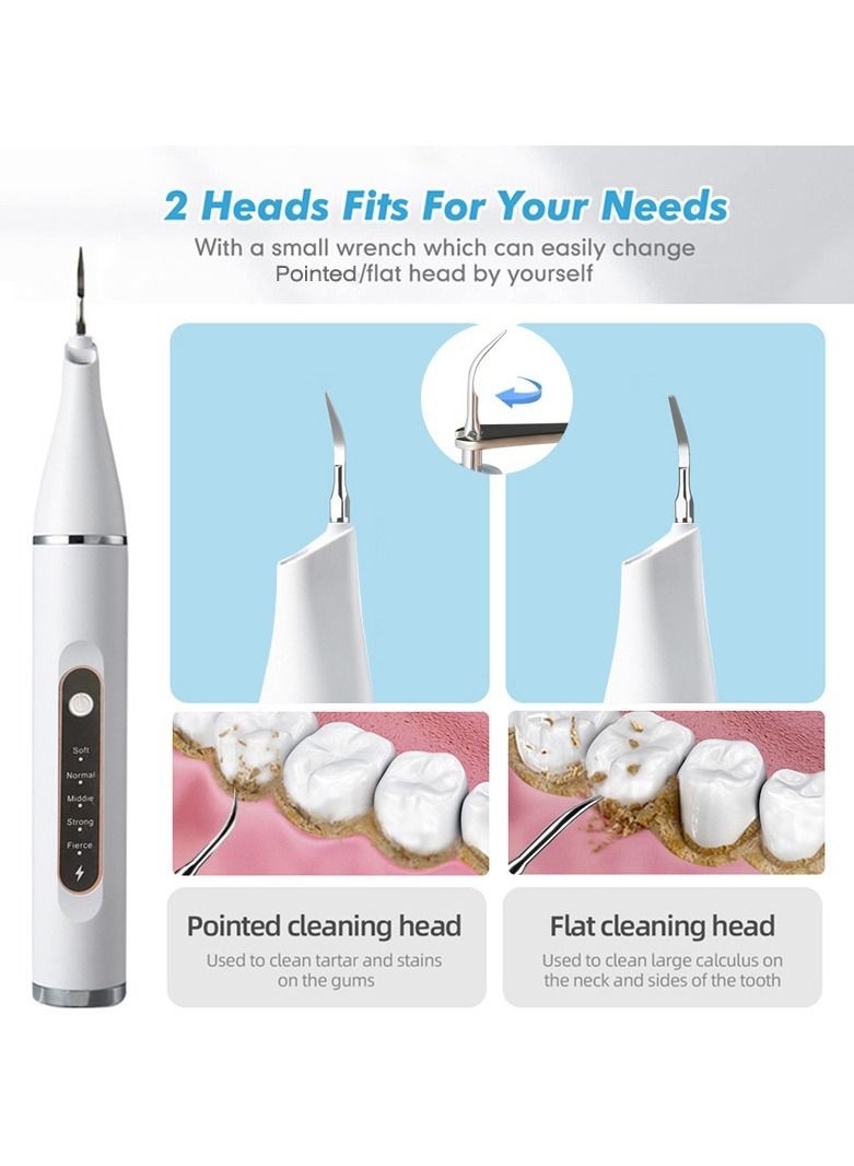 general 5 Modes Ultrasonic Electric Tooth Cleaner Dental Scaler Calculus Remover Teeth Whitening Tartar Plaque Stain Cleaning Tool(Basic Type) - Image 3