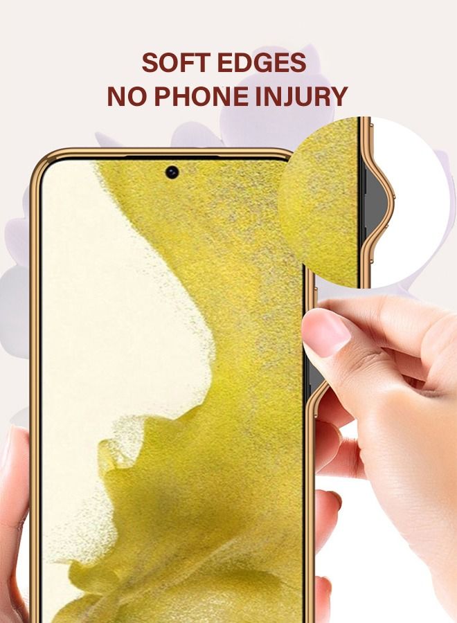 GROIC Samsung Galaxy S22 Ultra 6.8 Inch Case Plating Phone Case, Soft TPU Airbag Anti-Fall Shockproof Camera Protective Electroplated - Image 3