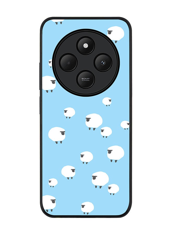 Stylizedd For Xiaomi Redmi 14C / 14R Case,Slim fit Camera Protection, Shockproof Thin Phone cover - Counting Sheep - Image 1