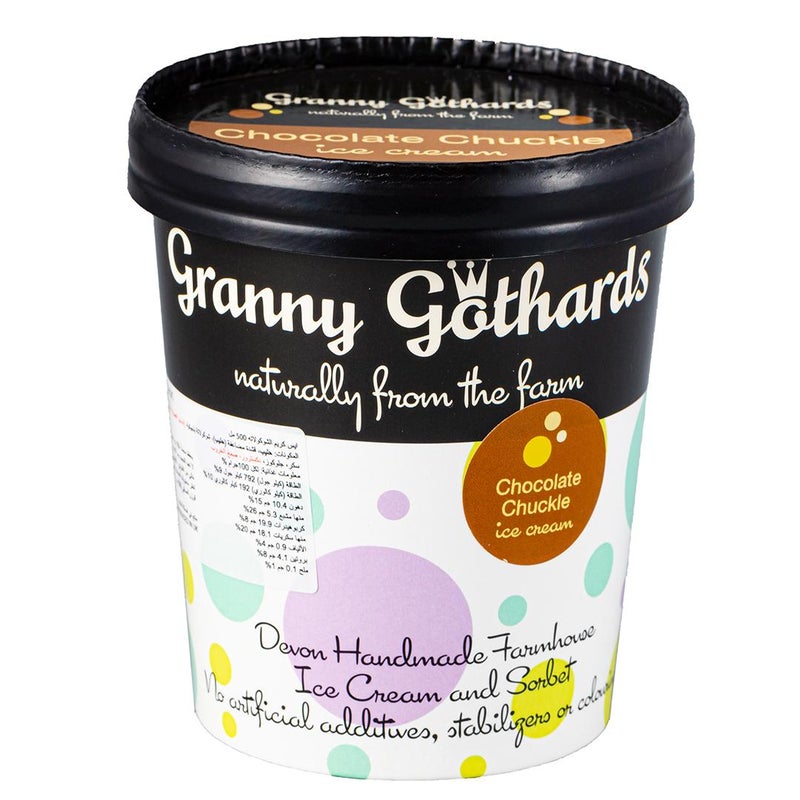 Gourmet Ice Cream, Chocolate Chuckle - 500ml, UK