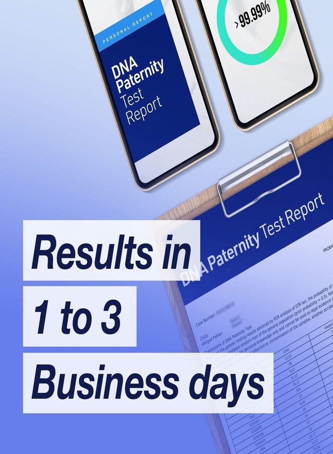 SecuriGene Premium DNA Paternity Home Test Kit - Results in 1-3 Business Days, Free Return Shipping by SecuriGene Labs - Image 3