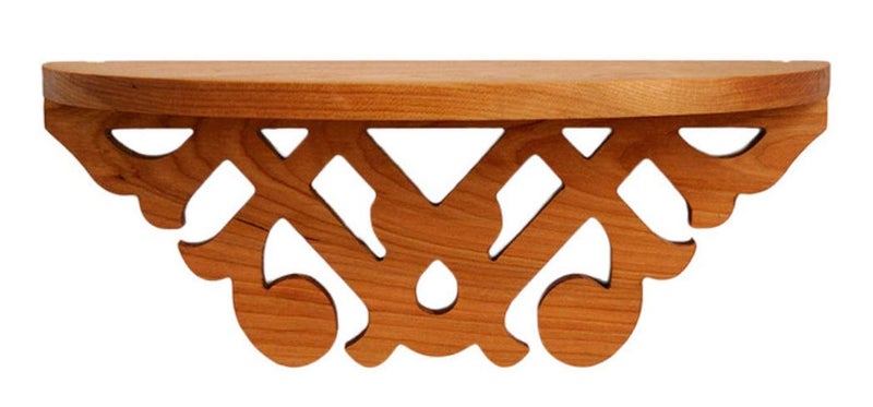 Jonathan Alden Floating Shelf in Solid Cherry, Porter Design - Image 5