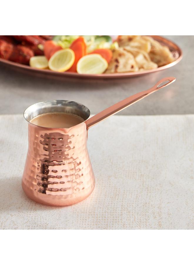 Shine Hammered Stainless Steel Coffee Warmer 450 Ml - Image 1