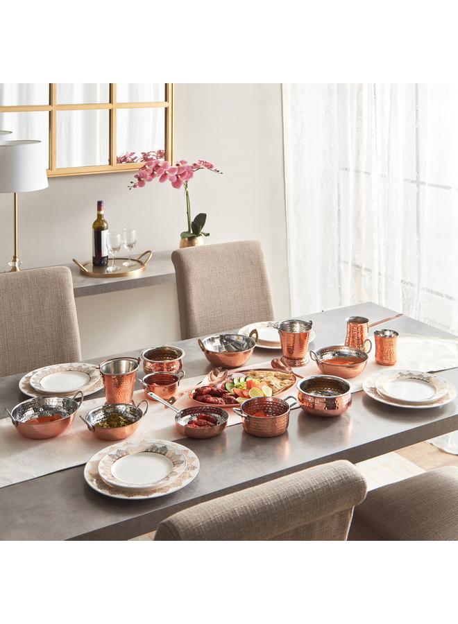 Shine Hammered Stainless Steel Coffee Warmer 450 Ml - Image 5