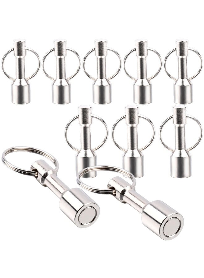 SYOSI Neodymium Magnets Heavy Duty, Rare Earth Magnets Strong Magnets Small Magnets for Refrigerator, Powerful Magnet for Craft Magnets, Office Magnets for Key Holder Tools Hanging 10Pack  - Image 1