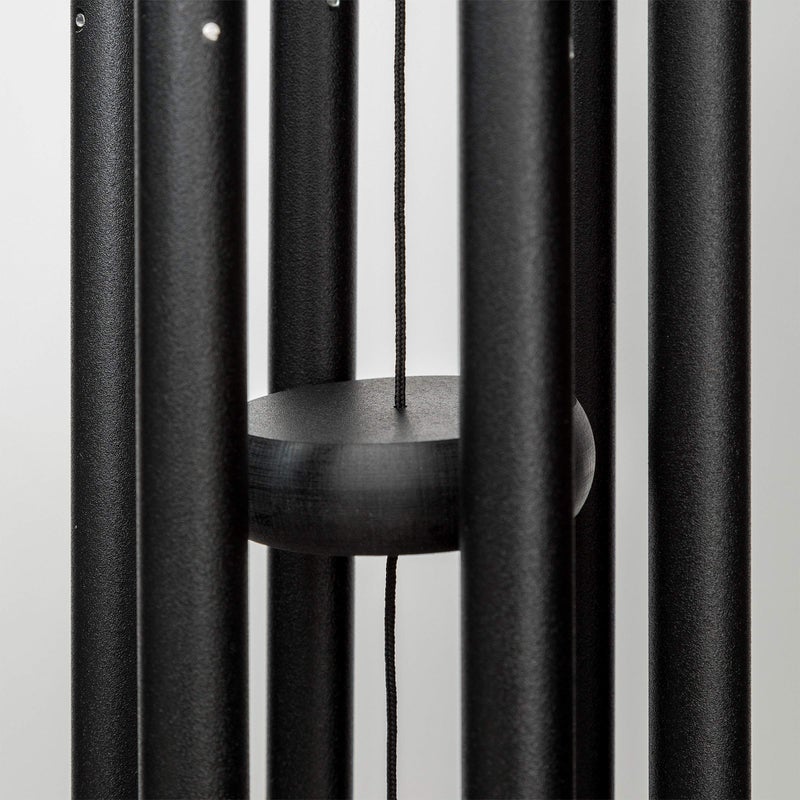 Corinthian Bells by Wind River - 27 inch Black Wind Chime for Patio, Backyard, Garden, and Outdoor Decor (Aluminum Chime) Made in The USA - Image 3