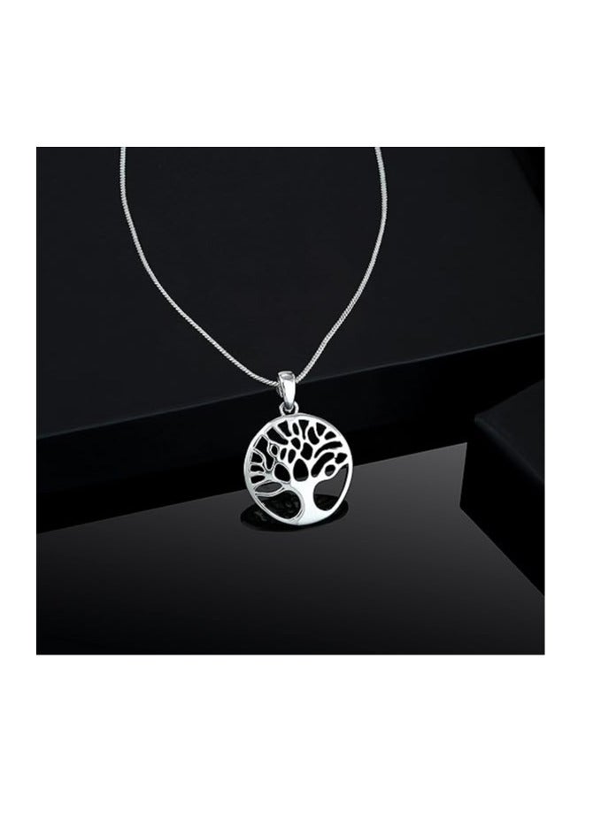 Estele Gold Plated Brass Tree of Life Pendant Necklaces For Girls/Women - Image 2