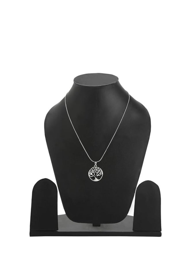 Estele Gold Plated Brass Tree of Life Pendant Necklaces For Girls/Women - Image 5