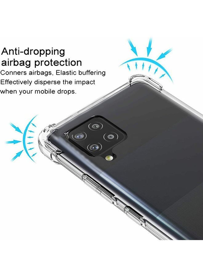 BORTONY Case Cover For Samsung Galaxy A42 Clear - Image 2