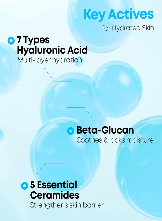 NINELESS HYDRA-MAX Deep Infusion Serum -48hr Korean Hydrating Face Serum with Hyaluronic Acid, Panthenol - 5 Ceramides -Deep Moisture, Fast Absorbing, All Skin Types, 1.69 fl.oz. - Image 3