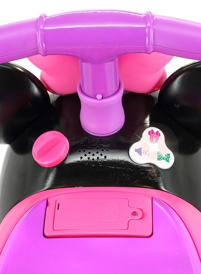 Kiddieland | Lights 'N' Sounds Minnie Zoom Ride On - Image 4
