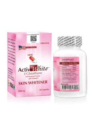 l-glutathione 1000mg skin whitening Active White Active White Glutathione Capsules – with Vitamin C, Glow Supplement – 60 Tabs | Best Price Bahrain eric favre