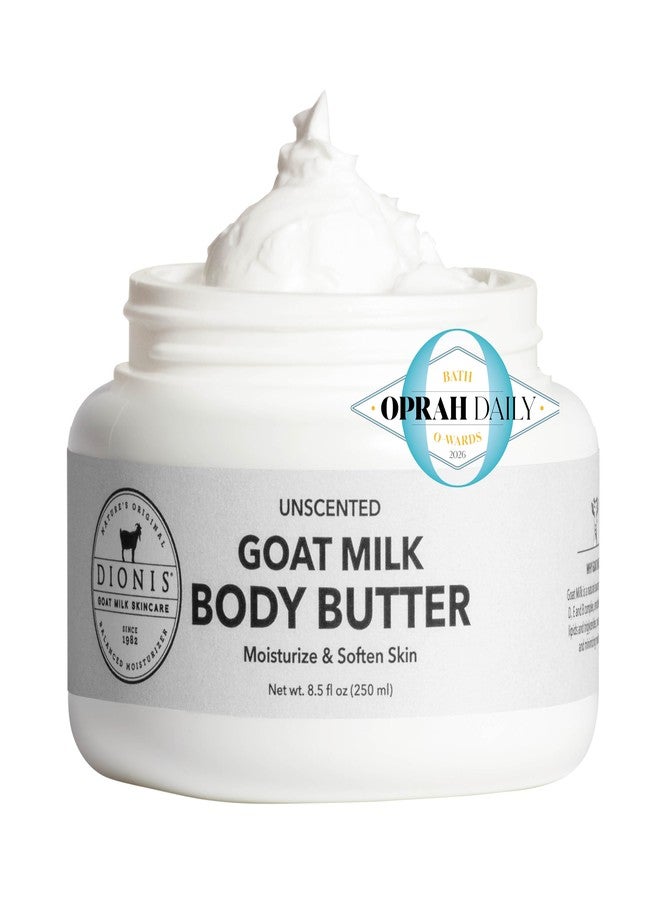 Dionis Goat Milk Whipped Body Butter, Unscented, 8.5 oz - Image 1