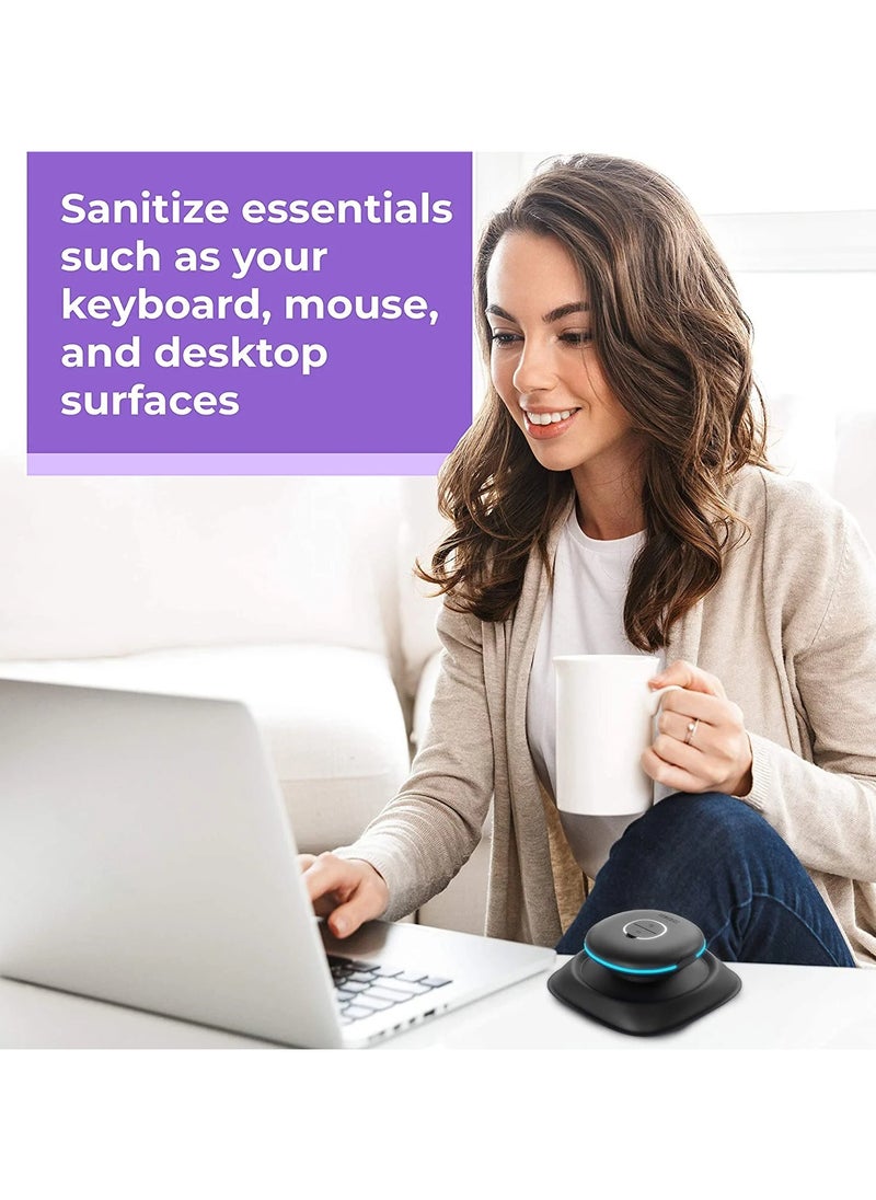 HoMedics - UV Clean Portable UV Light Wand Sanitizer, Portable and Rechargeable UVC Disinfector - Image 1