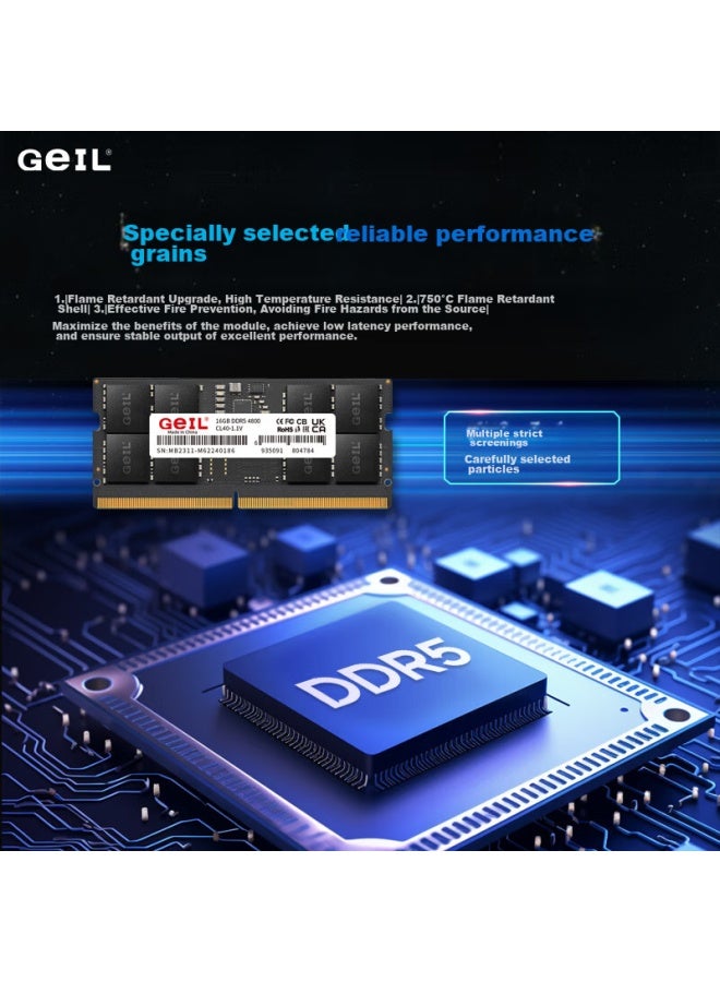 Geil 16gb Ddr5-5600 Laptop Memory Module, Millennium Series - Image 2