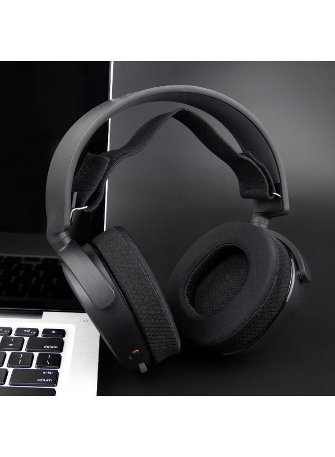 وسادات أذن بديلة من جل التبريد لسماعات SteelSeries Arctis 1/3/5/Arctis 7/7+/7P/7P+/7X/7X+/9/9X/Pro/Prime (لا تتوافق مع سماعات Arctis Nova)، مزودة برغوة عازلة للضوضاء. - Image 3