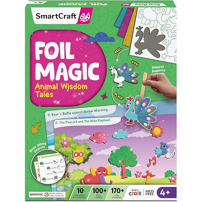 Smartivity Foil Magic - Animal Wisdom Tales