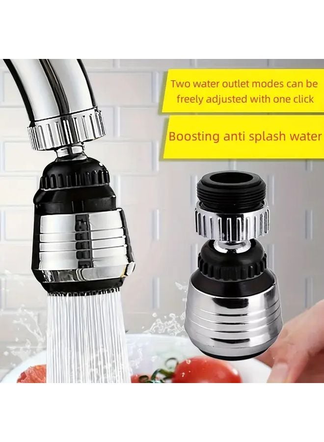 Faucet Pneumatic Mixer Aerator Universal Spray Head Water Flow Regulator Splash Filter - Image 1