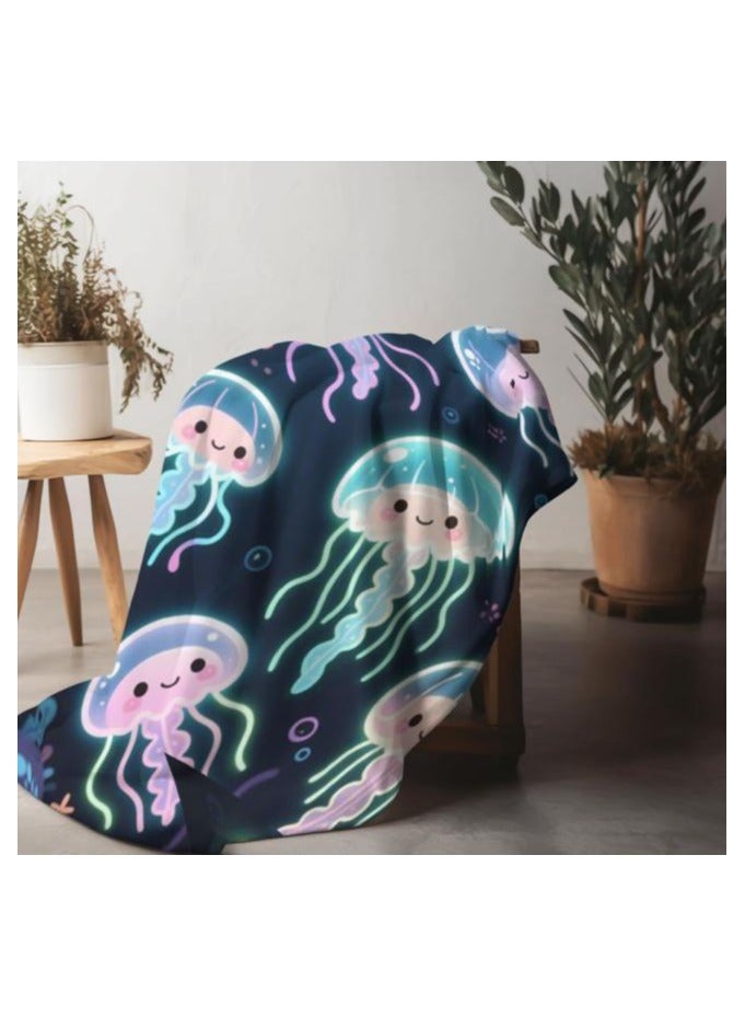 general Children's or student cartoon flannel thin blanket (warm and comfortable, suitable for sleep, games) 100cm*150cm - Image 5