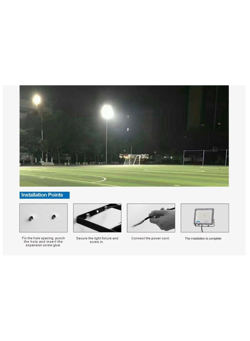 Generic MODI 400W LED Flood Light – Ultra Bright Outdoor Lighting, Waterproof IP65, Energy Efficient, High Lumen Industrial Flood Lamp for Stadiums, Warehouses, Workshops, Parking & Outdoor Areas - Image 5