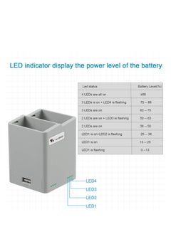 Y&D For Mini 3 Pro Drone Battery Charger, Two-Way Quick Charging Hub for Pro, Portable USB Compatible with DJI / RC Quadcopter, Support PD, QC3.0 Fast  - Image 4