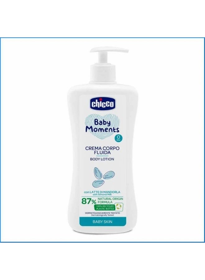 Chicco Baby Moments Body Lotion 0m+ 500ml - Image 1
