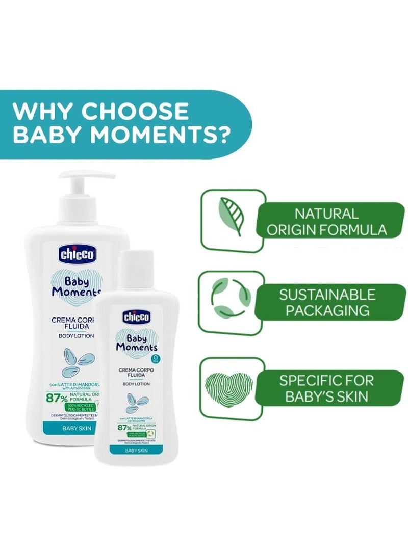 Chicco Baby Moments Body Lotion 0m+ 500ml - Image 2