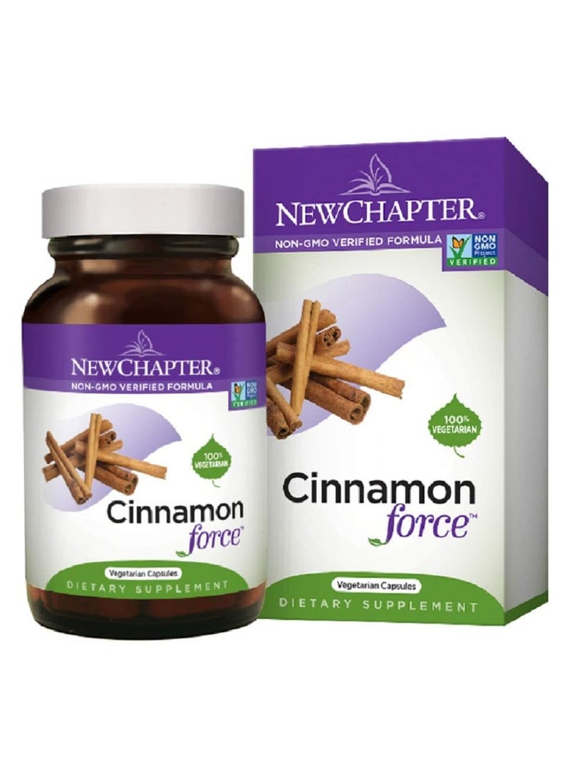نيو تشابتر كبسولات سينامون فورس السائلة 30 كبسولة