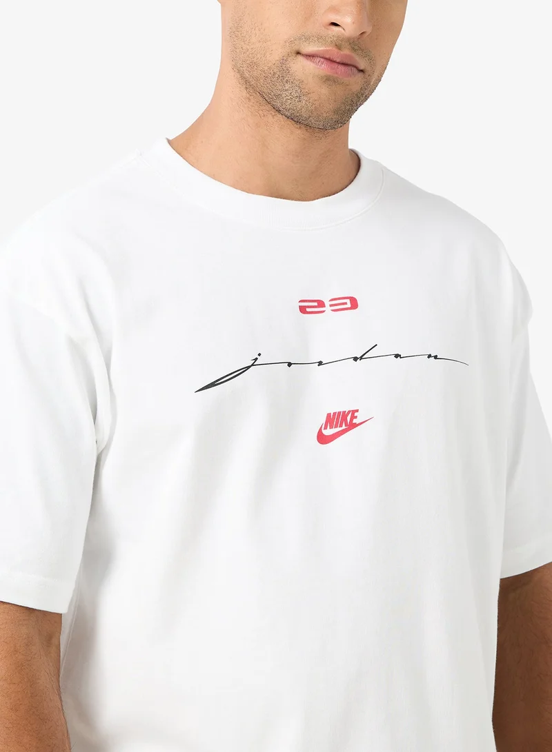 جوردن تيشيرت جوردن فليت سكريبت بوكسي