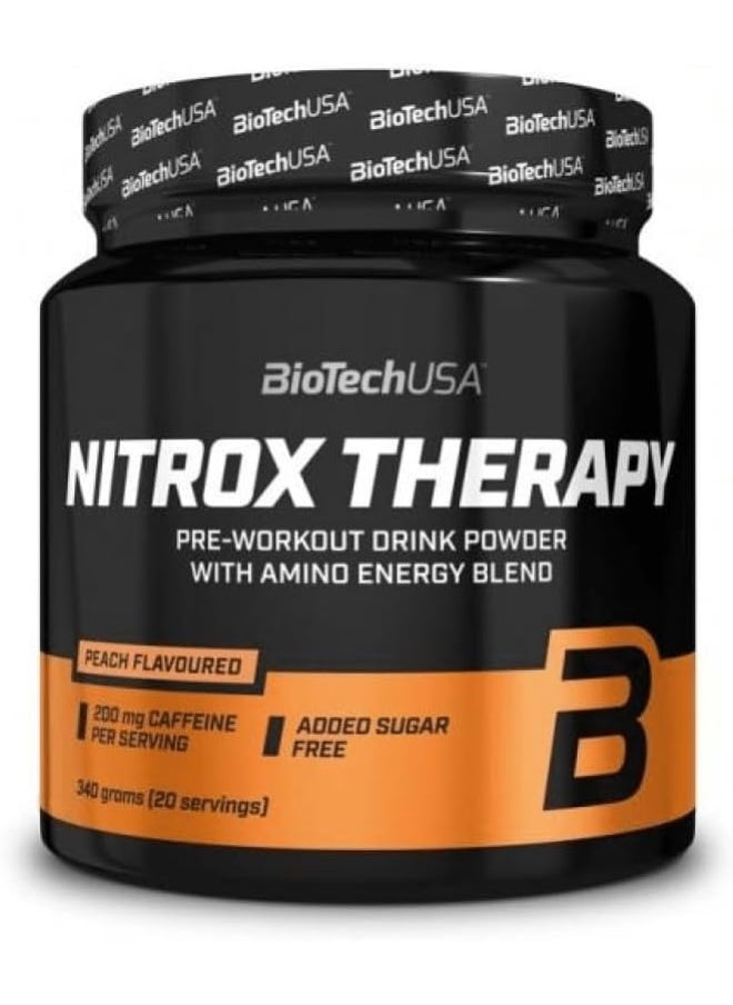 BioTechUSA BioTechUSA Bio Tech USA Nitrox Therapy Supplement, 340 g, Tropical Fruit  - Image 1