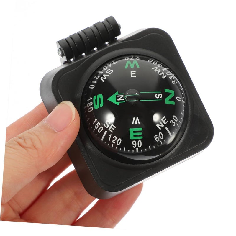 Veemoon 3 Pieces Adjustable Dashboard Compass Set For Car Boat Motorcycle Portable Navigation Tool - Image 5
