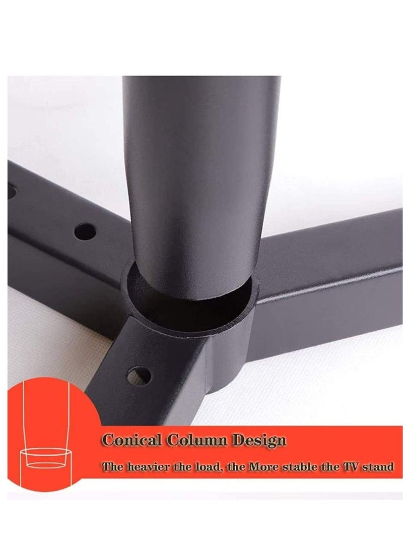 32 40 42 43, 49, 55, 75, 65, 60 65" LED TV Cart Trolley with Wheels Portable Stand - Image 5