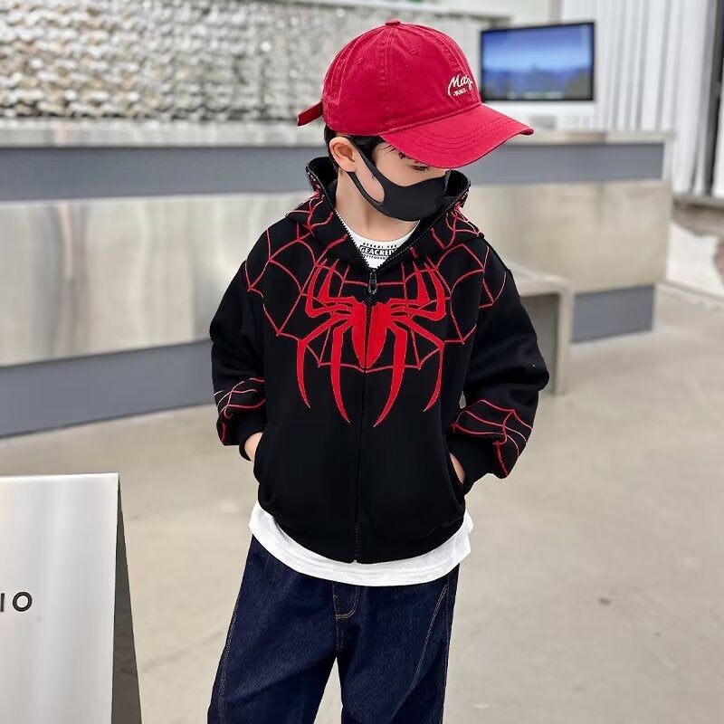 Boys' Baseball Suit Coat Children'S Spring Jacket Middle And Large Children'S Sports Boys Jacket - Image 3
