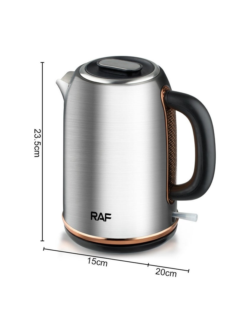 آر إيه أف غلاية منزلية من الفولاذ المقاوم للصدأ تعمل بإيقاف التشغيل التلقائي2.0 لتر - Image 3