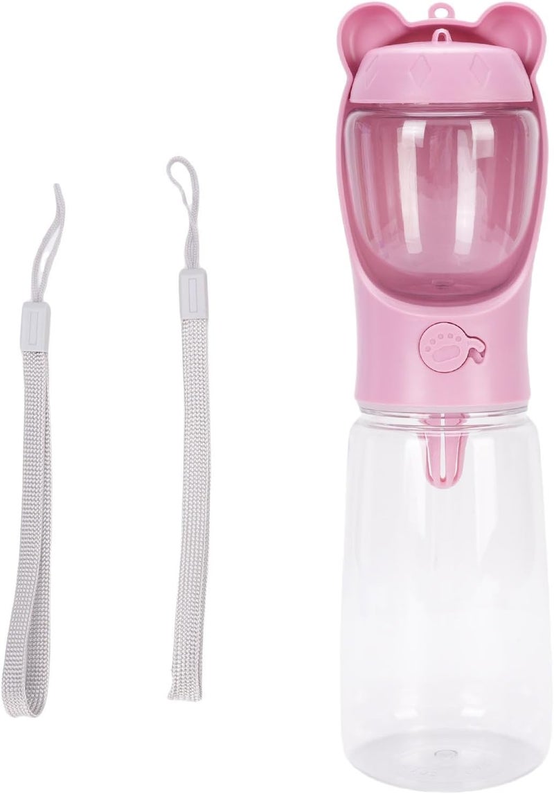 Asixxsix Portable Dog Water Bottle, Leak Proof Puppy Water Dispenser with Drinking Feeder for Outdoor Walking Hiking Travel (L) - Image 3