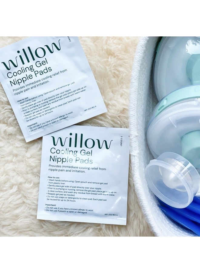 ويلو وسادات جل تبريد للحلمة للرضاعة الطبيعية، عدد 6 وسادات رضاعة مهدئة لتخفيف التهاب الحلمة، وإعادة استخدامها لمدة تصل إلى 24 ساعة واستمتع بتأثير التبريد الفوري - Image 4